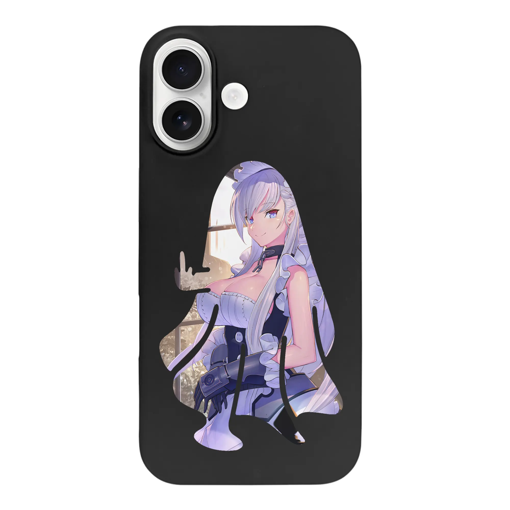 アズールレーン グッズ,ベルファスト - iPhone 17 シリーズ シリコンケース 薄型 耐衝撃 指紋防止 ソフトタッチカバー 精密フィット 傷防止 保護ケース iPhone 17/17 Air/17 Pro/17 Pro Max 対応
